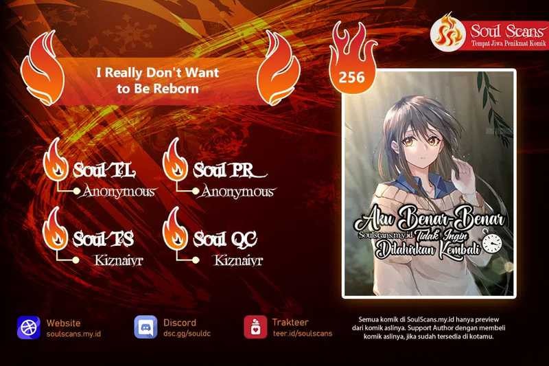 I Really Don’t Want to Be Reborn - Chapter 256 - Page 1