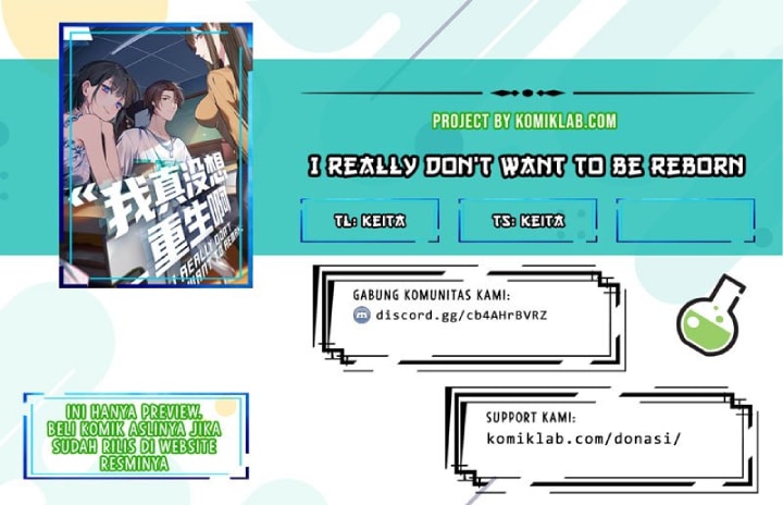 I Really Don’t Want to Be Reborn - Chapter 7 - Page 1