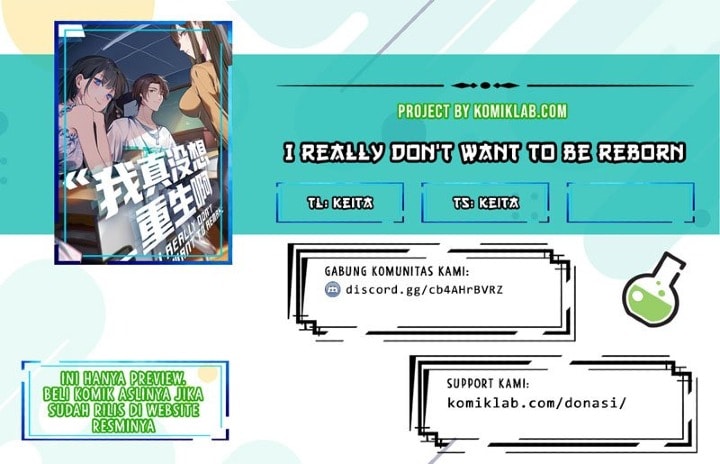 I Really Don’t Want to Be Reborn - Chapter 9 - Page 1