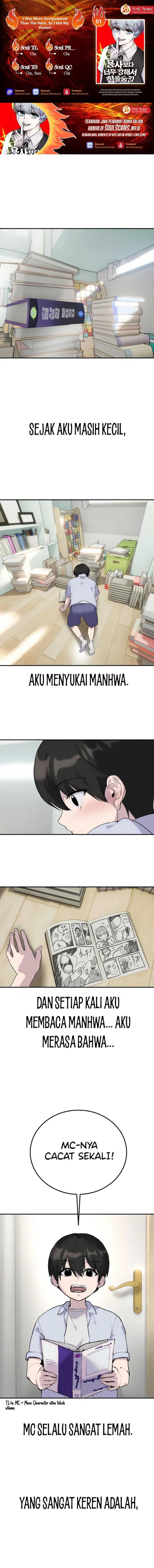 I Was More Overpowered Than the Hero, so I Hid My Power! - Chapter 1 - Page 1