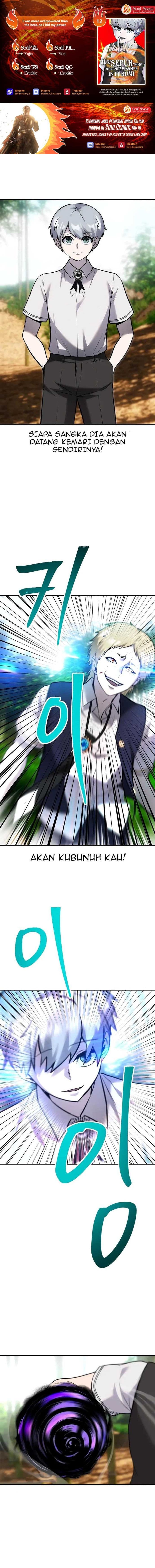 I Was More Overpowered Than the Hero, so I Hid My Power! - Chapter 12 - Page 1