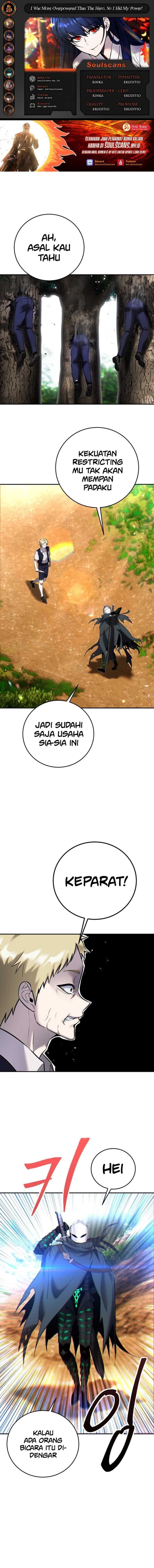 I Was More Overpowered Than the Hero, so I Hid My Power! - Chapter 13 - Page 1