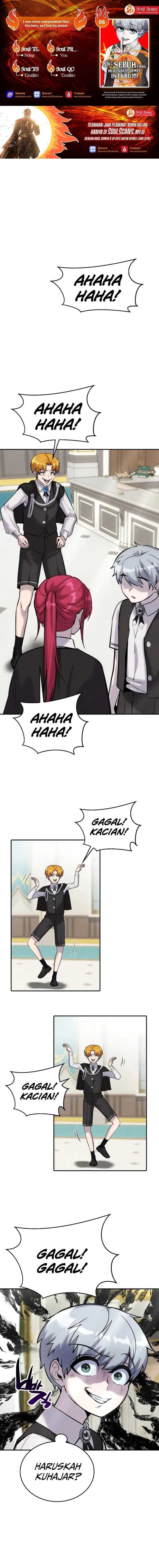 I Was More Overpowered Than the Hero, so I Hid My Power! - Chapter 6 - Page 1