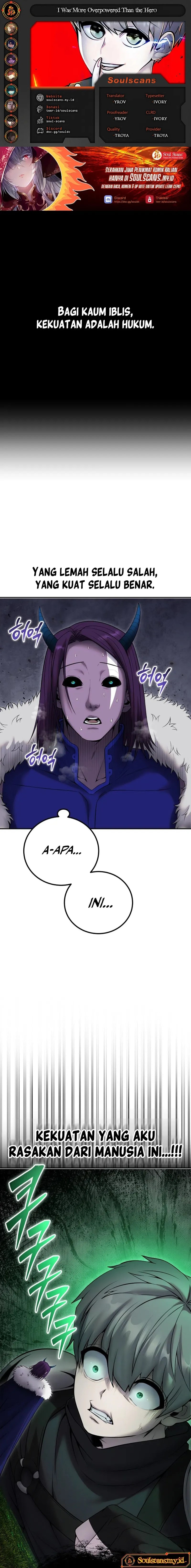 I Was More Overpowered Than the Hero, so I Hid My Power! - Chapter 74 - Page 1