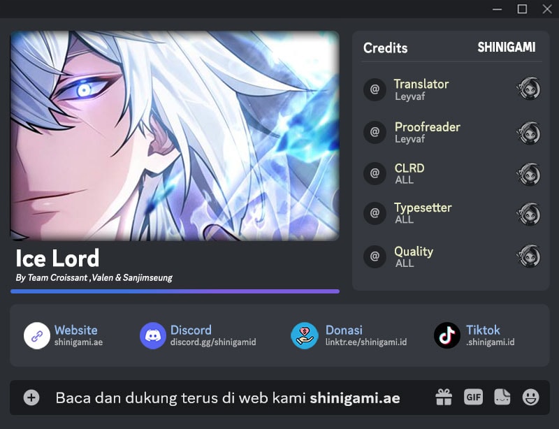 Ice Lord - Pelajaran Ulang - Page 1