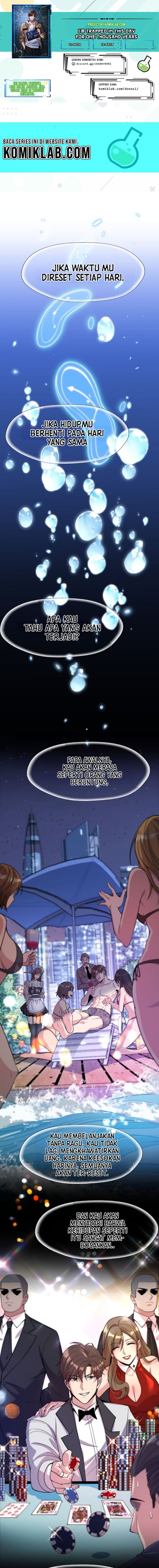 I’m Trapped in This Day for One Thousand Years - Chapter 1 - Page 1