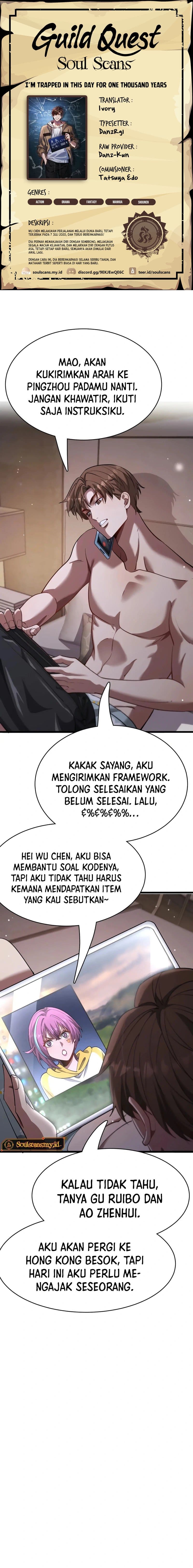 I’m Trapped in This Day for One Thousand Years - Chapter 115 - Page 1