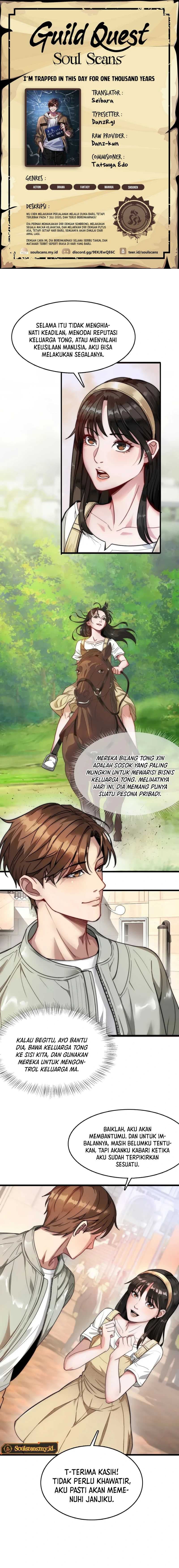 I’m Trapped in This Day for One Thousand Years - Chapter 123 - Page 1