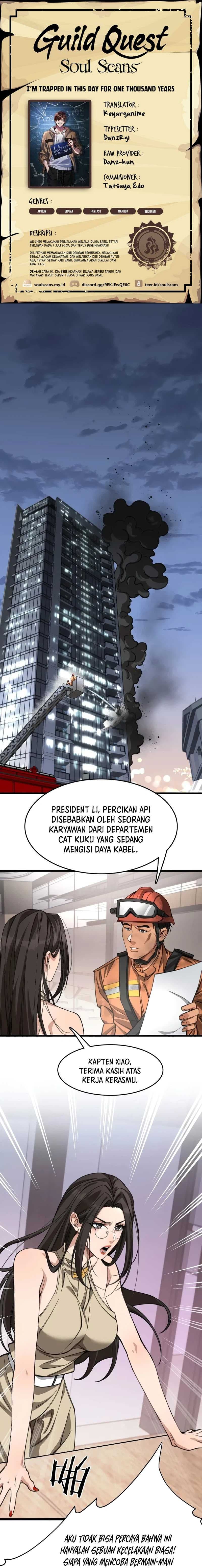 I’m Trapped in This Day for One Thousand Years - Chapter 130 - Page 1