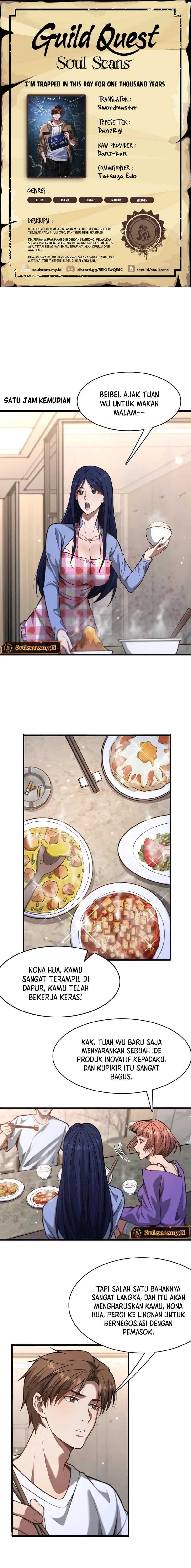 I’m Trapped in This Day for One Thousand Years - Chapter 135 - Page 1