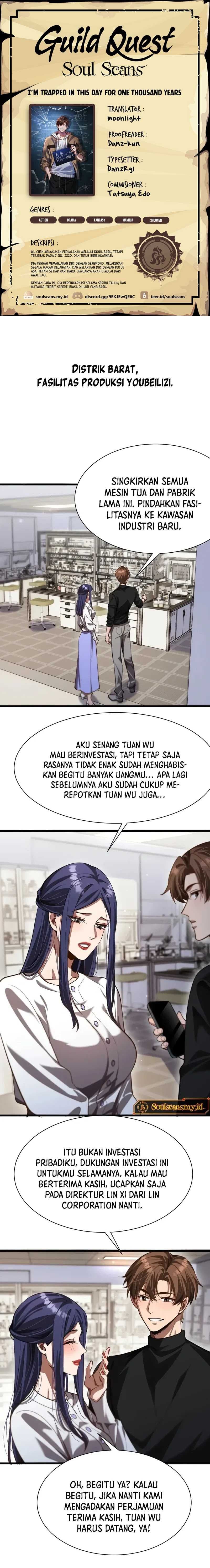 I’m Trapped in This Day for One Thousand Years - Chapter 145 - Page 1