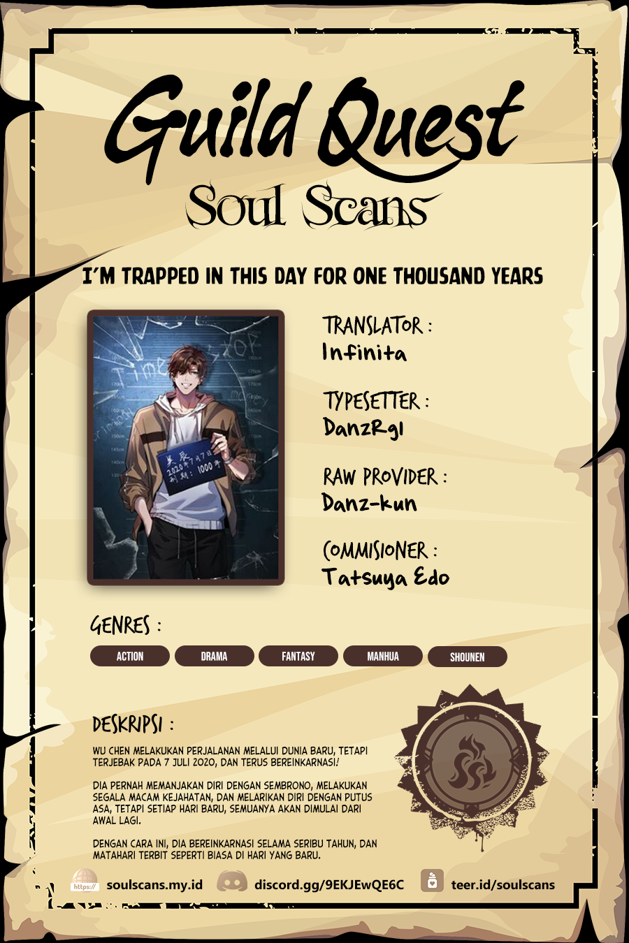 I’m Trapped in This Day for One Thousand Years - Chapter 149 - Page 1
