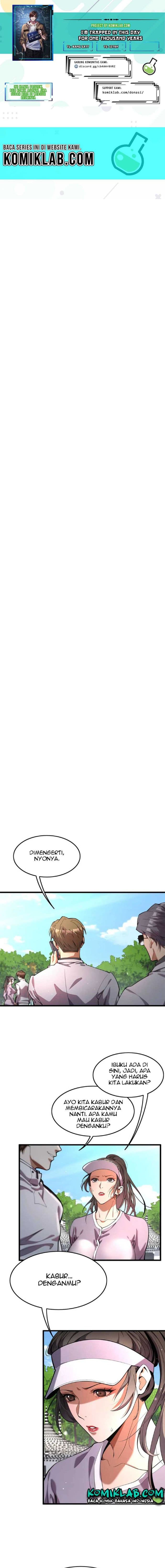 I’m Trapped in This Day for One Thousand Years - Chapter 18 - Page 1