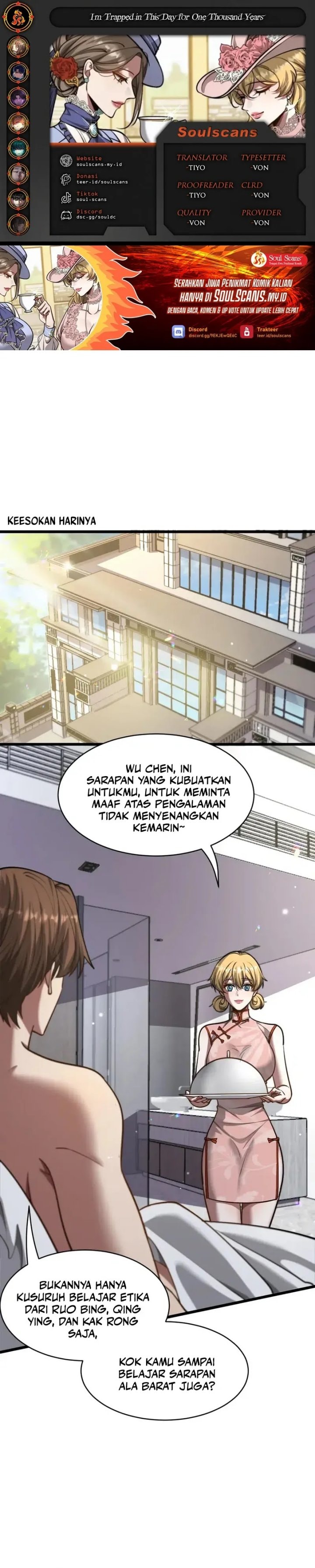 I’m Trapped in This Day for One Thousand Years - Chapter 187 - Page 1