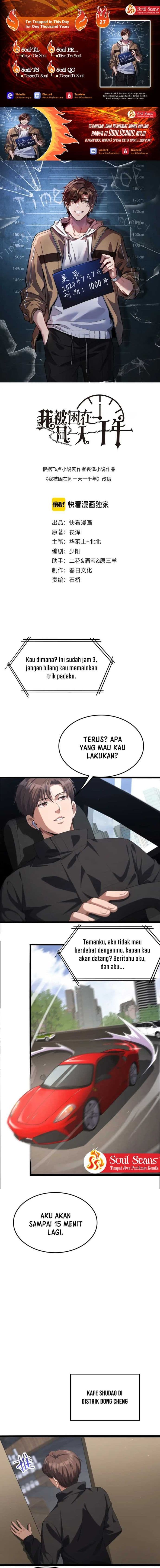 I’m Trapped in This Day for One Thousand Years - Chapter 27 - Page 1
