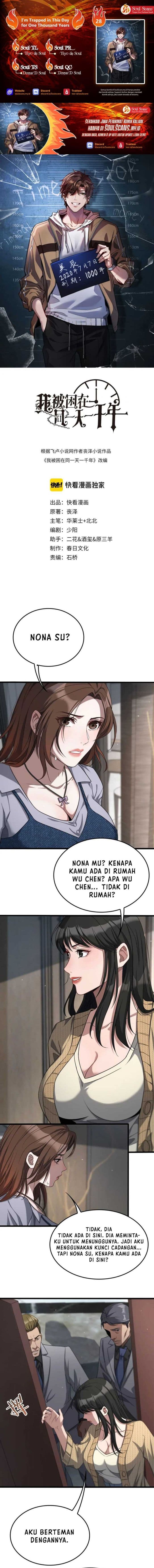 I’m Trapped in This Day for One Thousand Years - Chapter 28 - Page 1