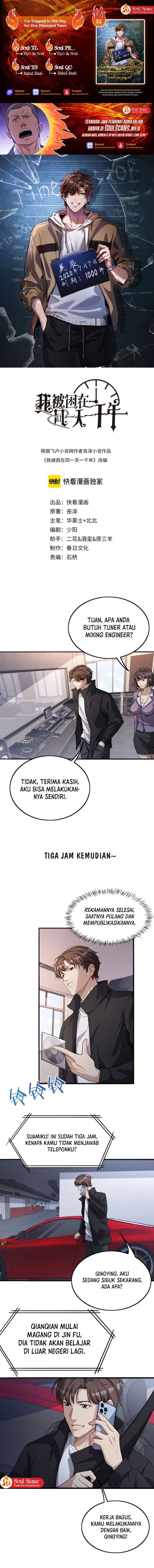 I’m Trapped in This Day for One Thousand Years - Chapter 32 - Page 1