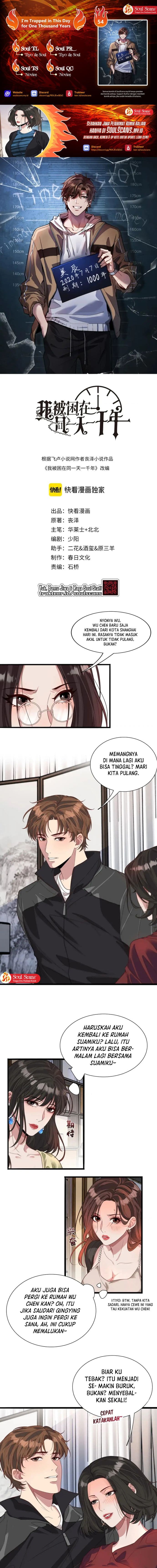 I’m Trapped in This Day for One Thousand Years - Chapter 54 - Page 1