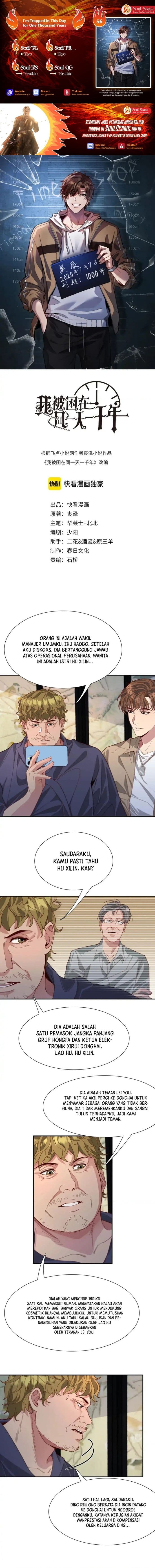 I’m Trapped in This Day for One Thousand Years - Chapter 56 - Page 1