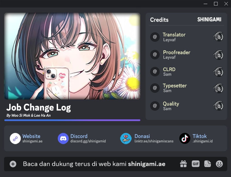 Job Change Log - 404 - Page 1