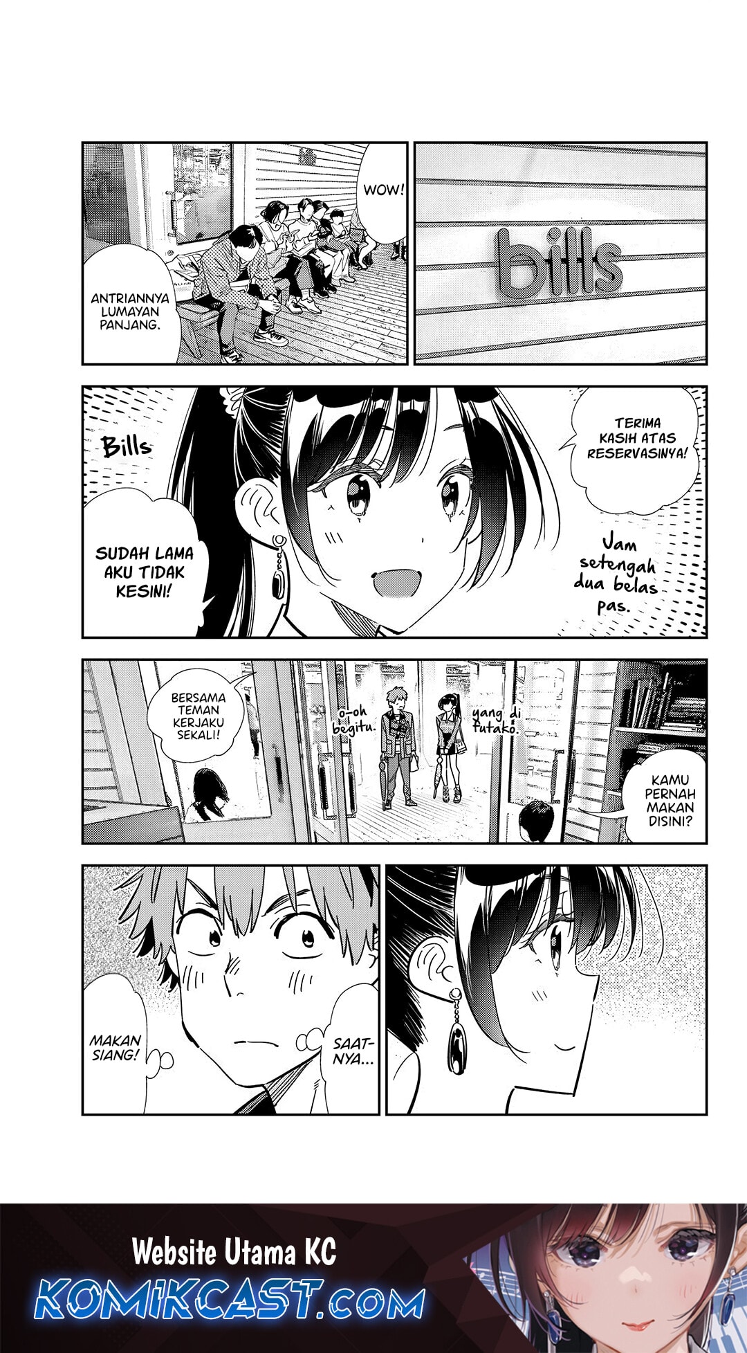 Kanojo, Okarishimasu - Chapter 359 - Page 2