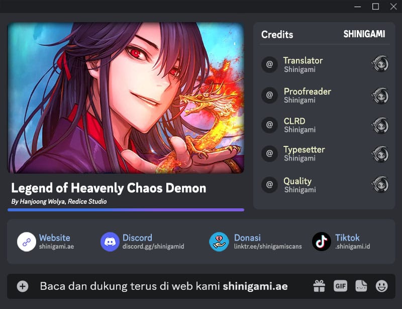 Legend Of Heavenly Chaos Demon - Tempat Pertama - Page 1