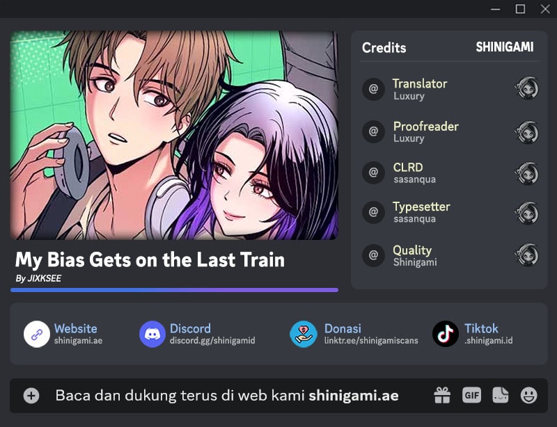 My Bias Gets On The Last Train - Seseorang Yang Menikmati Long Afternoon - Page 1