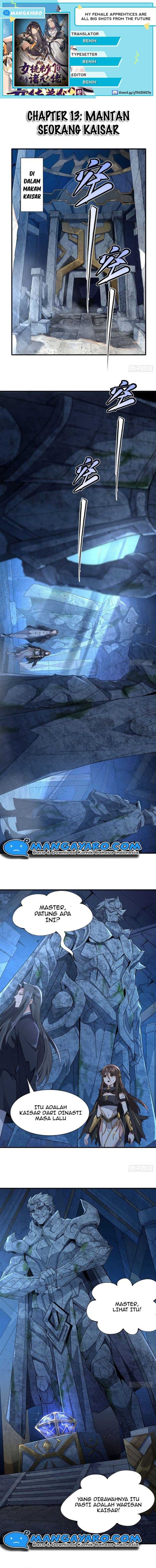 My Female Apprentices Are All Big Shots From the Future - Chapter 13 - Page 1