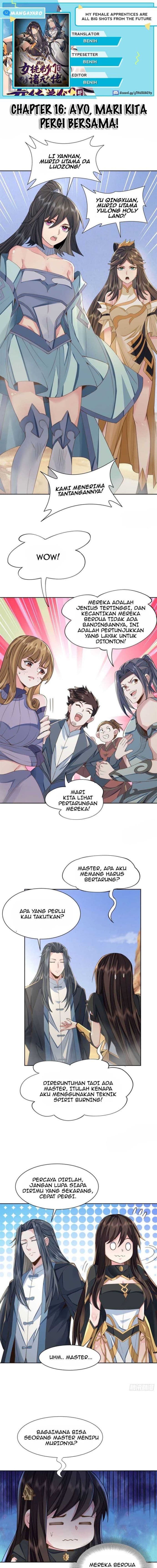 My Female Apprentices Are All Big Shots From the Future - Chapter 16 - Page 1