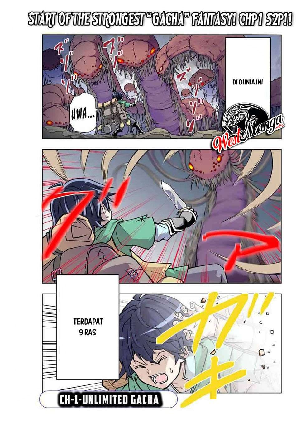My Gift LVL 9999 Unlimited Gacha - Chapter 1 - Page 3