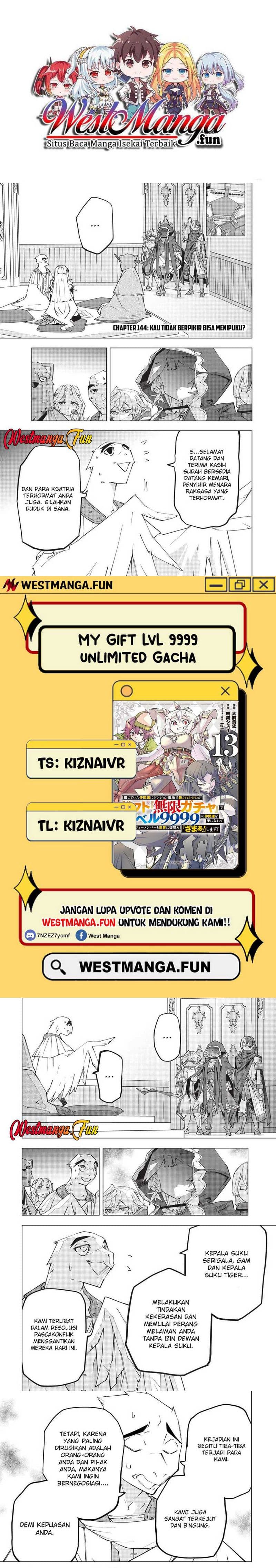 My Gift LVL 9999 Unlimited Gacha - Chapter 144 - Page 1