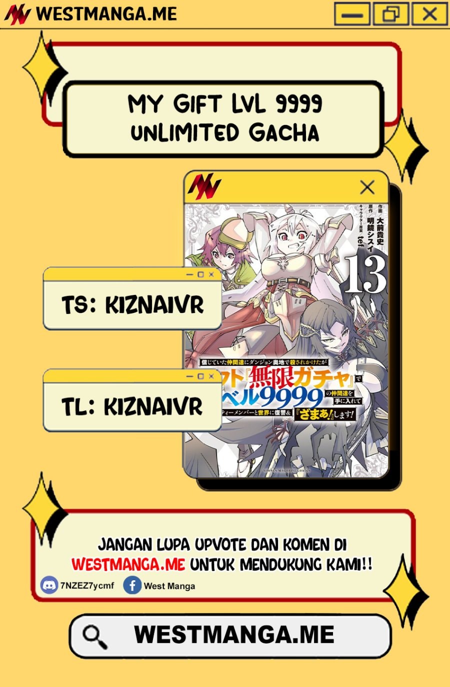 My Gift LVL 9999 Unlimited Gacha - Chapter 163 - Page 1