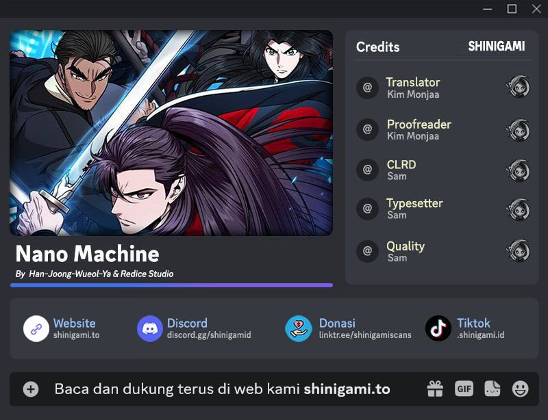 Nano Machine - Kemunculan Nano Demon God <1> - Page 1
