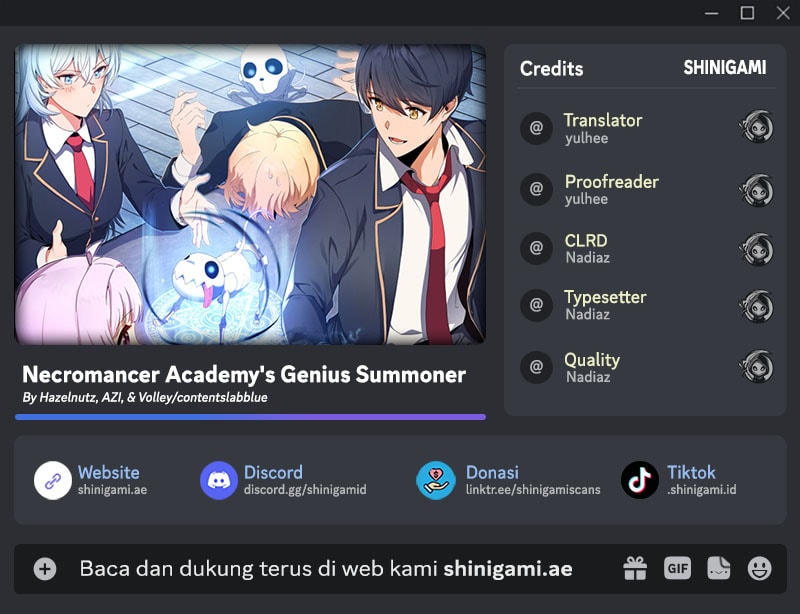 Necromancer Academy’s Genius Summoner - SEASON 1 END - Page 1
