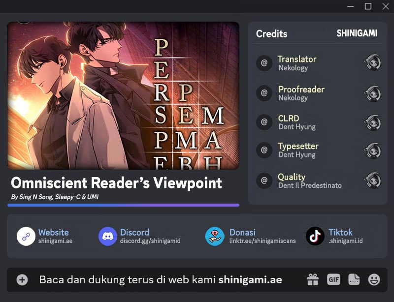 Omniscient Reader’s Viewpoint - Penetasan (3) - Page 1