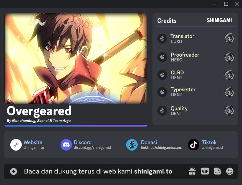 Overgeared - Hitungan Mundur Menuju Neraka - Page 1
