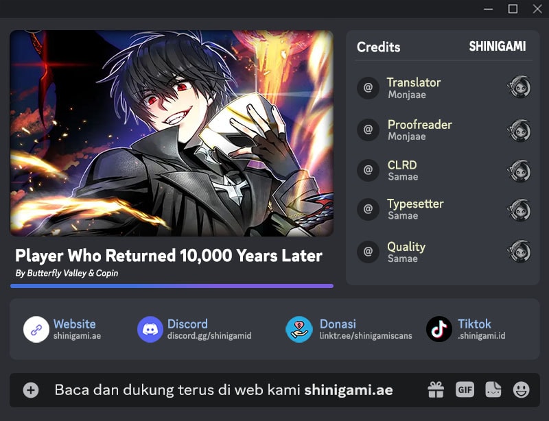 Player Who Returned 10,000 Years Later - Chapter 106 - Page 1
