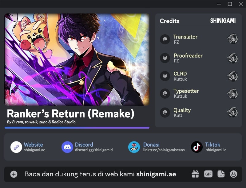 Ranker’s Return - Chapter 187 - Page 1