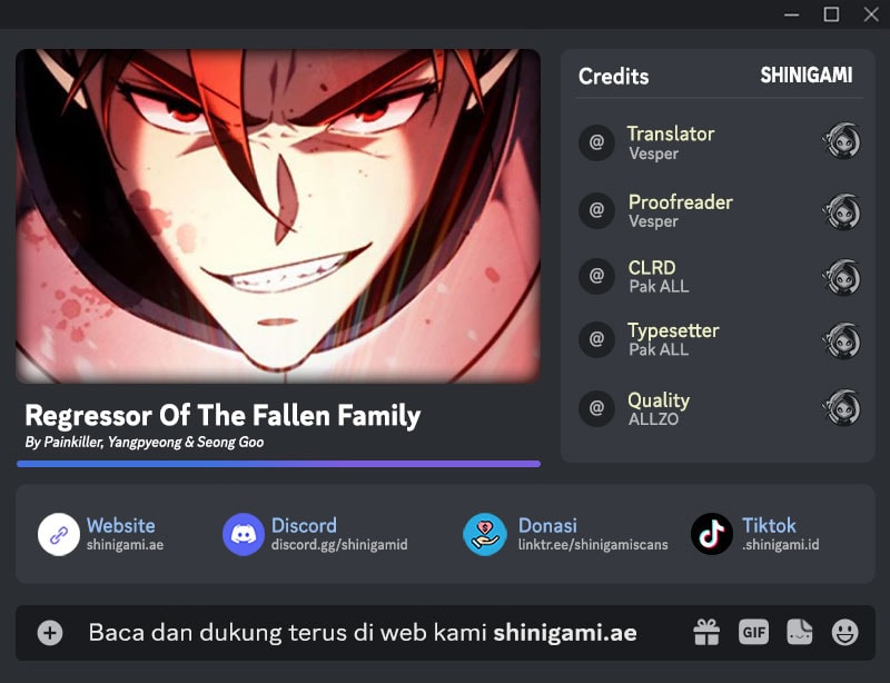 Regressor Of The Fallen Family - Chapter 78 - Page 1