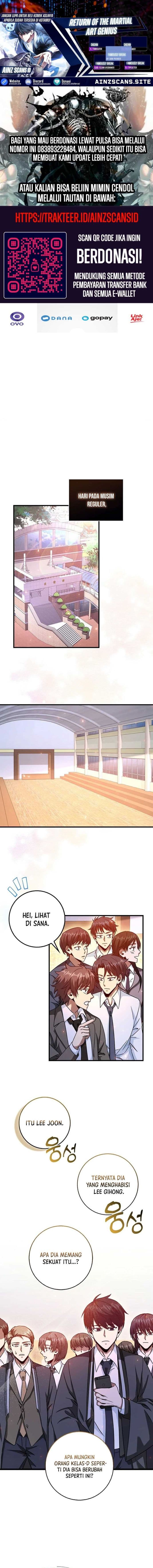 Return Of The Martial Arts Genius - Chapter 10 - Page 1