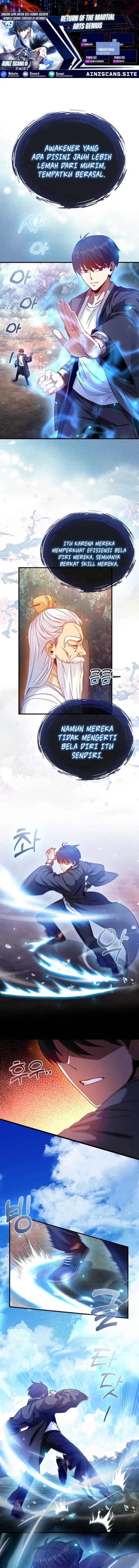 Return Of The Martial Arts Genius - Chapter 5 - Page 1