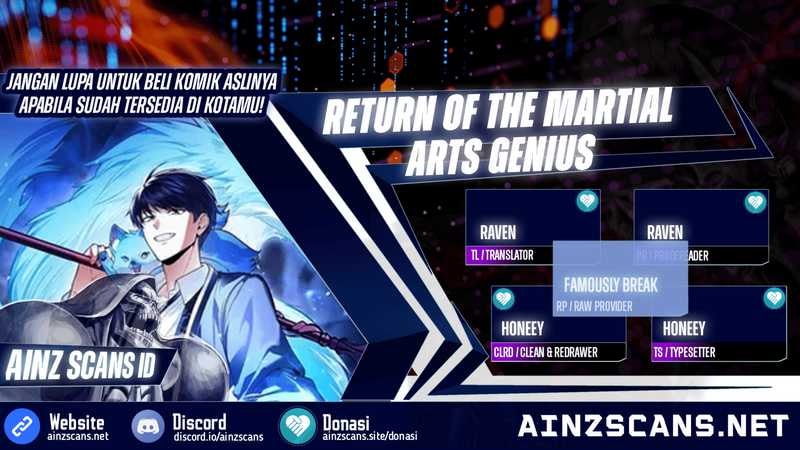 Return Of The Martial Arts Genius - Chapter 74 - Page 1