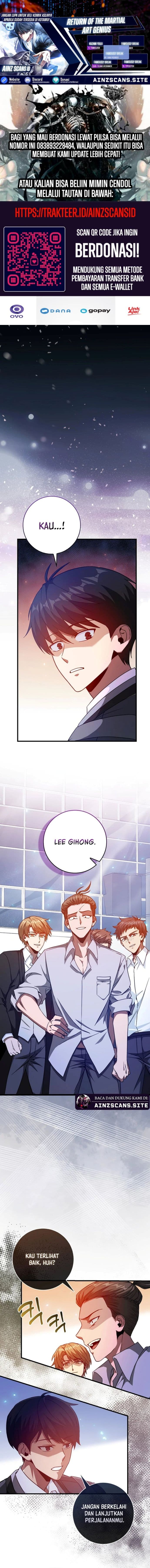 Return Of The Martial Arts Genius - Chapter 9 - Page 1
