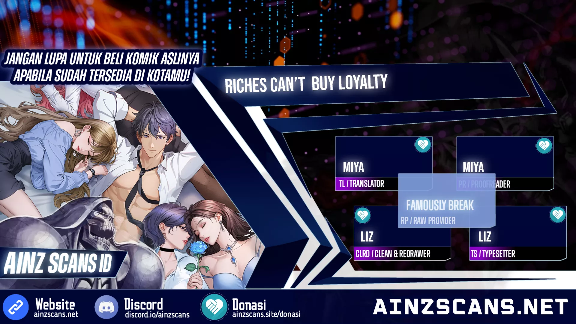Riches Can’t Buy Loyalty - Chapter 3 - Page 1