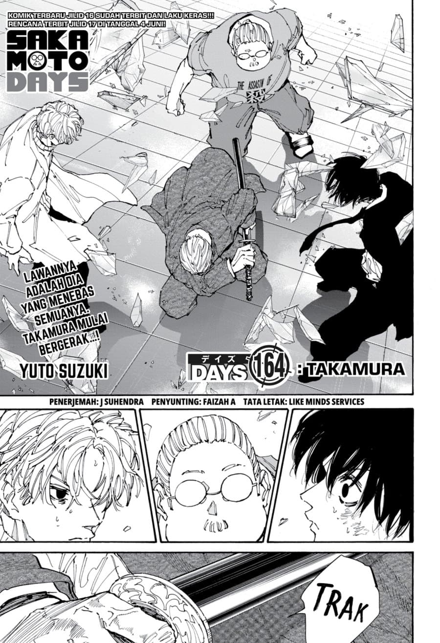Sakamoto Days - Chapter 164 - Page 1