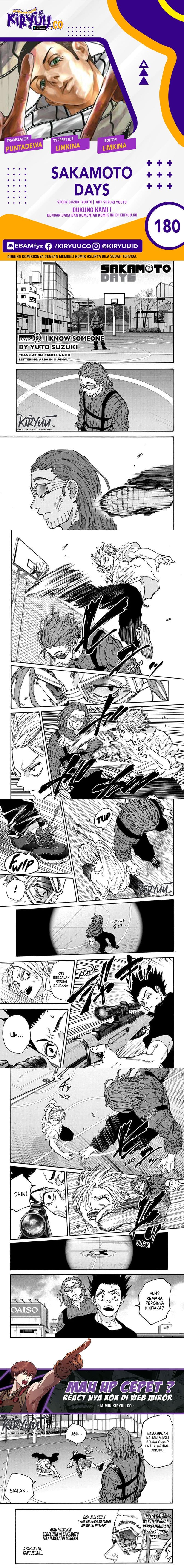 Sakamoto Days - Chapter 180 - Page 1