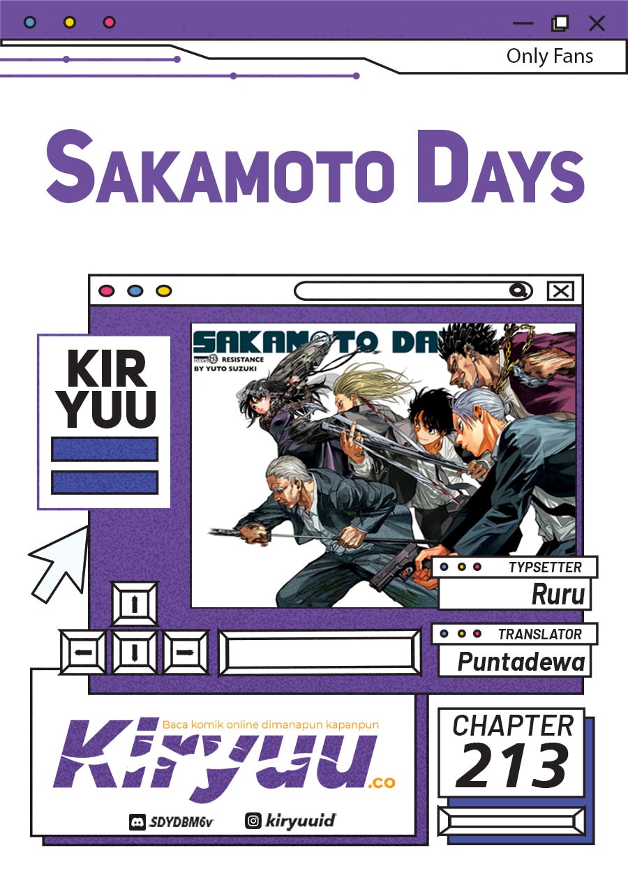 Sakamoto Days - Chapter 213 - Page 1