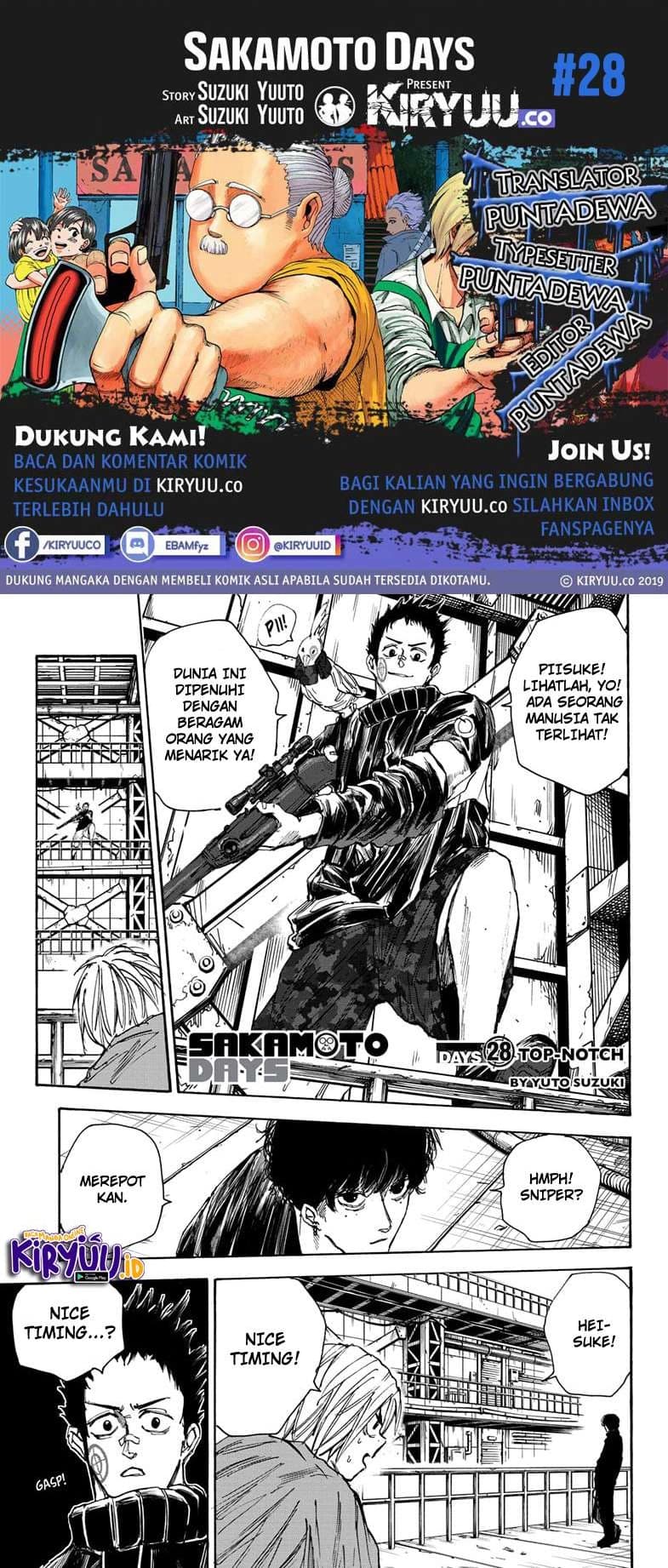 Sakamoto Days - Chapter 28 - Page 1