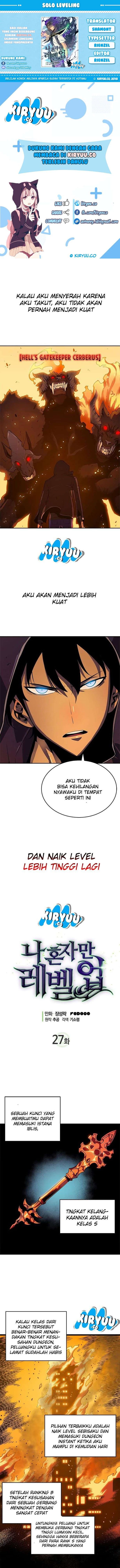 Solo Leveling - Chapter 27 - Page 1