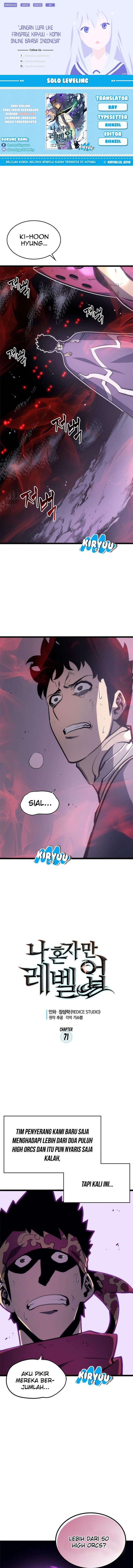 Solo Leveling - Chapter 71 - Page 1